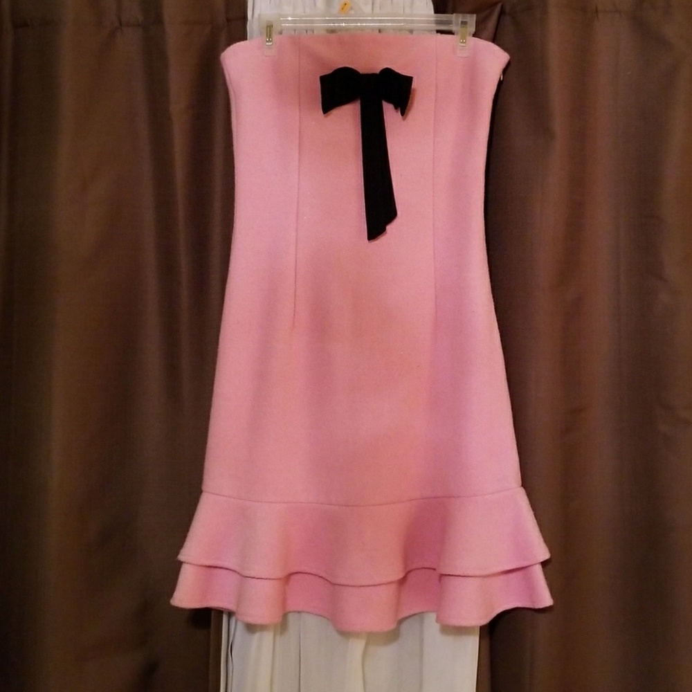 🌹Vintage Lolita Pink Wool Pendulum Wiggle Dress🌹